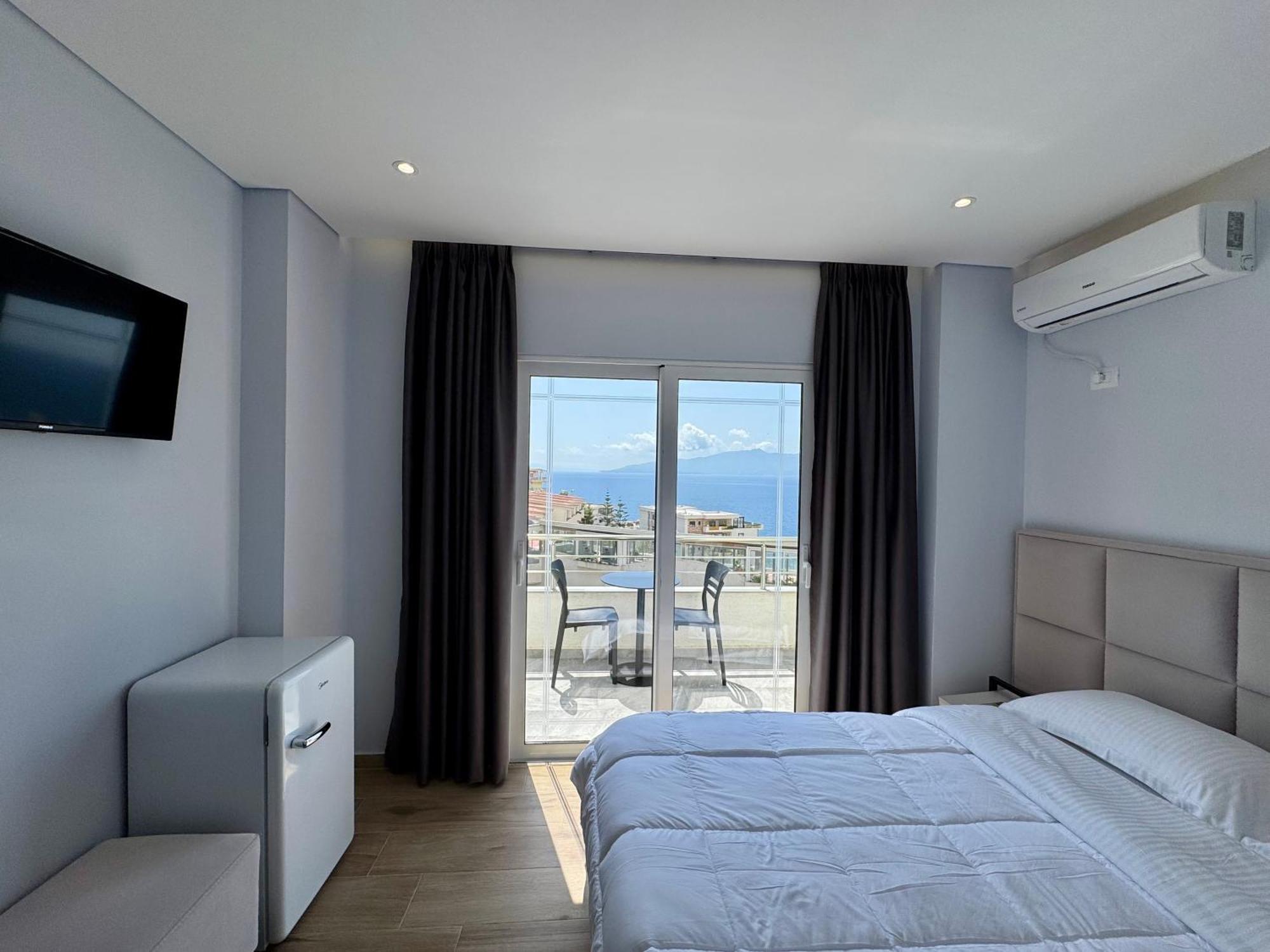 Gjoka Apartments, In Front Of Bougainville Bay Sarandë Quarto foto